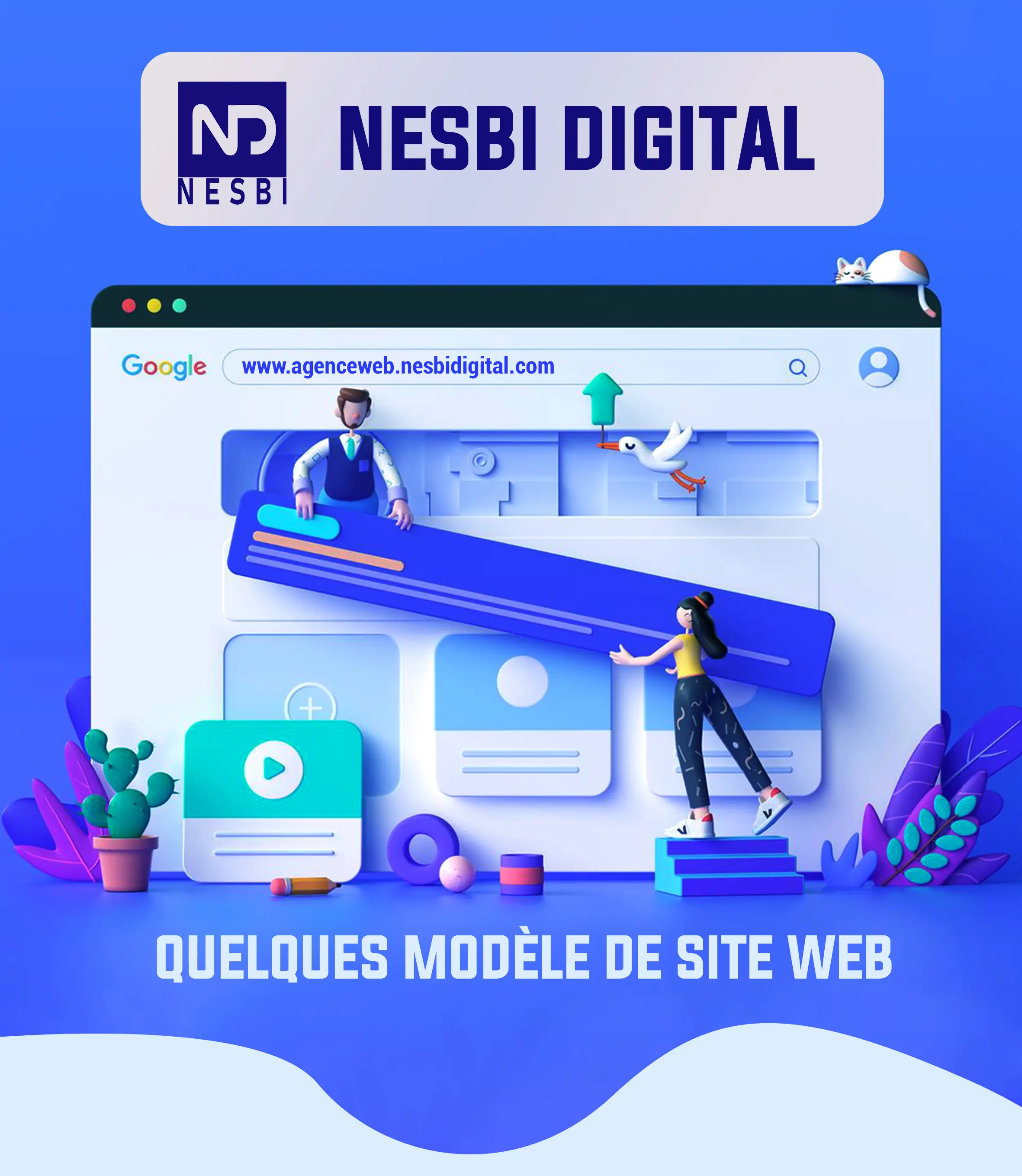 Des modèles de site web